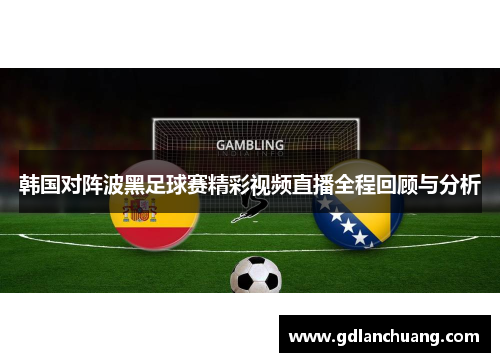 韩国对阵波黑足球赛精彩视频直播全程回顾与分析